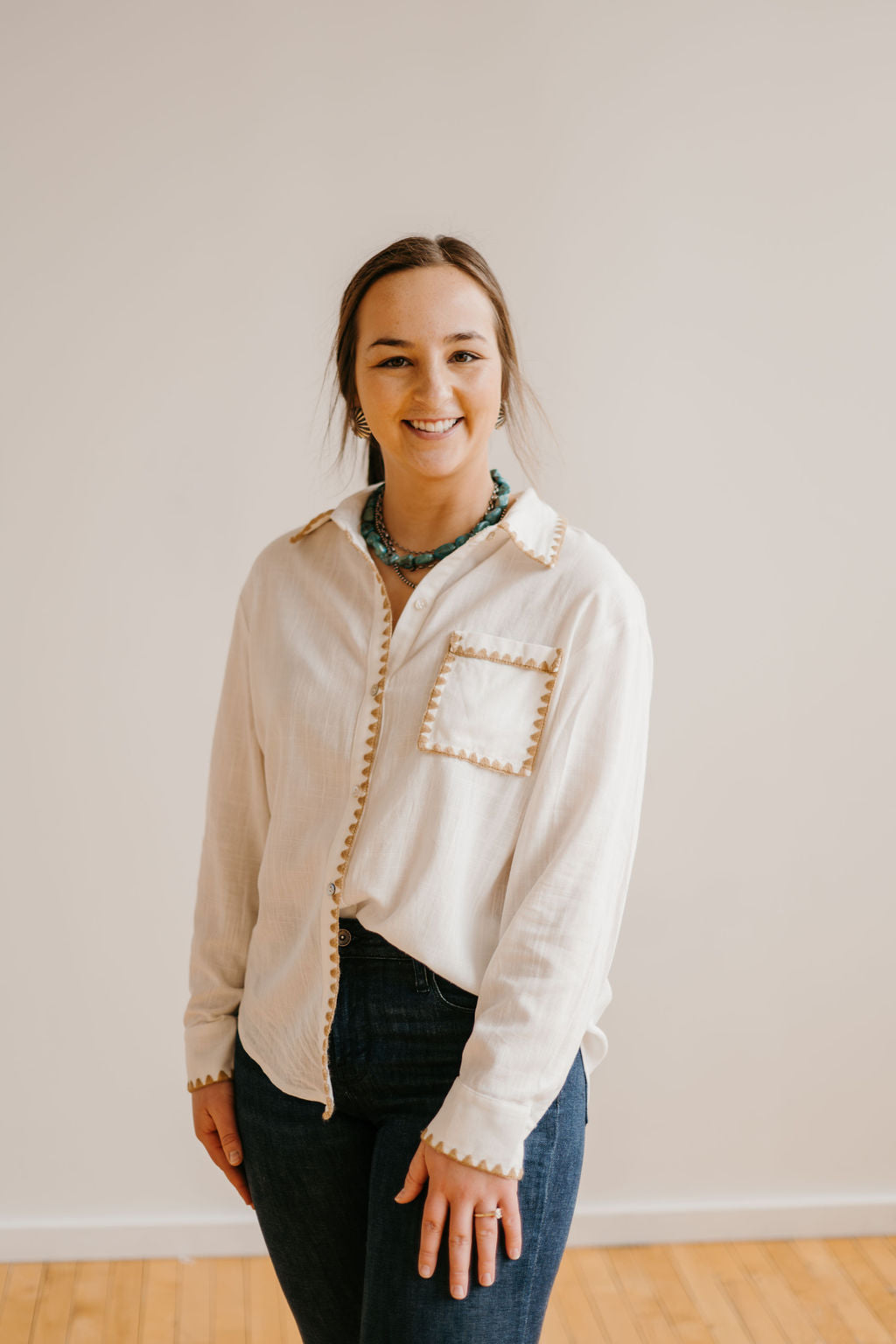 The Pepper Linen Blouse